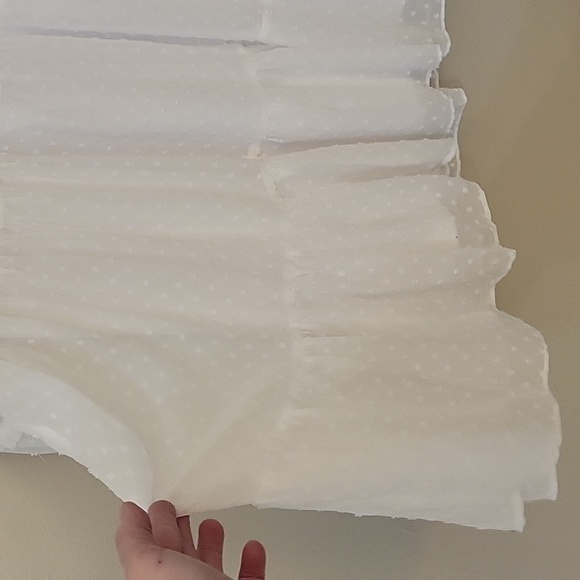 1. State White See thru Top Shirt Dress Sz XL - Picture 3 of 8